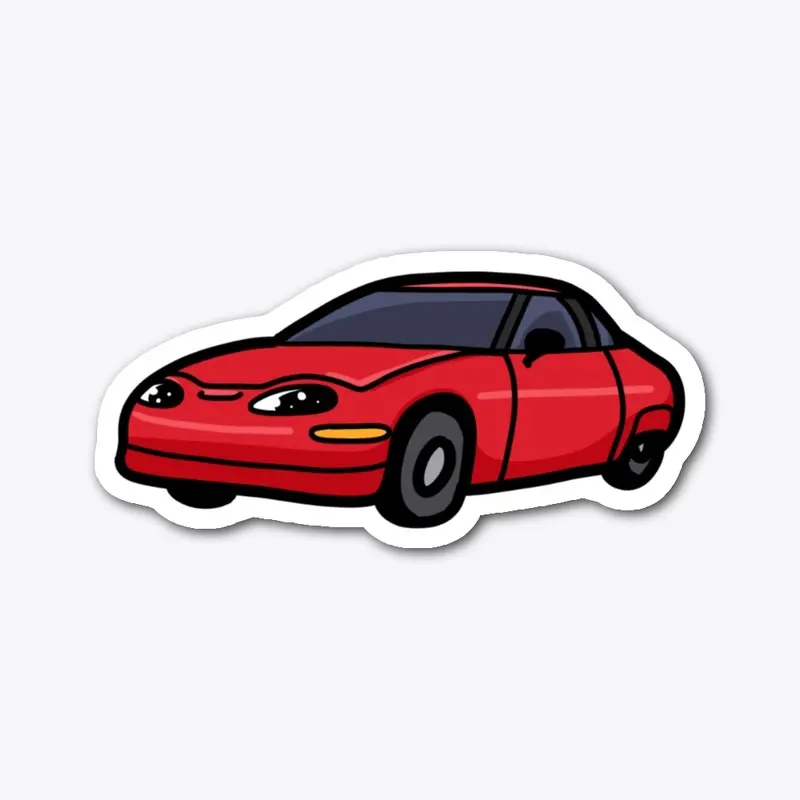 BM EV1 Sticker